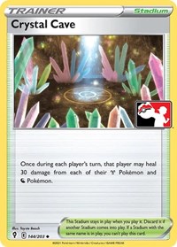 Crystal Cave 144/203 Prize Pack Series Cards Pokémon card