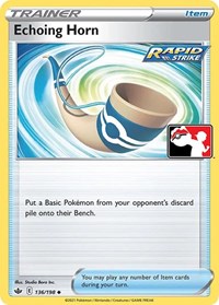 Echoing Horn 136/198 Prize Pack Series Cards Pokémon card