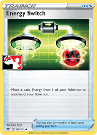 Energy Switch 162/202 Prize Pack Series Cards Pokémon card
