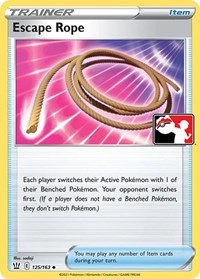 Escape Rope 125/163 Prize Pack Series Cards Pokémon card