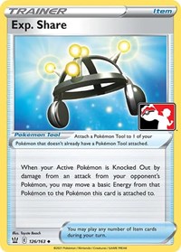 Exp. Share 126/163 Prize Pack Series Cards Pokémon card