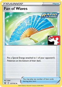 Fan of Waves 127/163 Prize Pack Series Cards Pokémon card