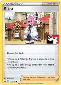 Klara 145/198 Prize Pack Series Cards Pokémon card