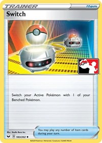 Switch 183/202 Prize Pack Series Cards Pokémon card