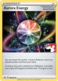Aurora Energy 186/202 Prize Pack Series Cards Pokémon card