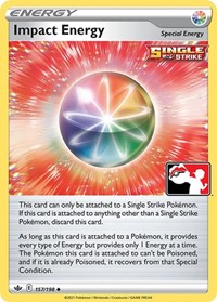 Impact Energy 157/198 Prize Pack Series Cards Pokémon card
