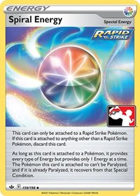 Spiral Energy 159/198 Prize Pack Series Cards Pokémon card