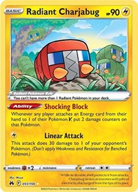 Radiant Charjabug 051/159