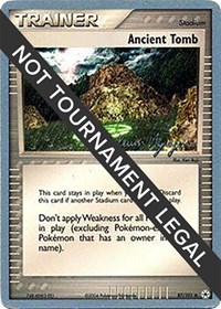 Ancient Tomb - 2004 (Kevin Nguyen) 87/101 World Championship Decks Pokémon card