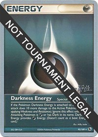 Darkness Energy - 2004 (Tsuguyoshi Yamato) 93/109 World Championship Decks Pokémon card