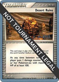 Desert Ruins - 2004 (Tsuguyoshi Yamato) 88/101 World Championship Decks Pokémon card