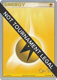 Lightning Energy - 2004 (Chris Fulop) 109/109 World Championship Decks Pokémon card