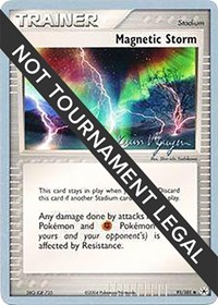 Magnetic Storm - 2004 (Kevin Nguyen) 91/101 World Championship Decks Pokémon card