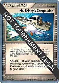 Mr. Briney's Compassion - 2004 (Tsuguyoshi Yamato) 87/097 World Championship Decks Pokémon card