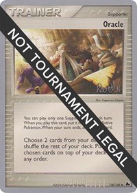 Oracle - 2004 (Reed Weichler) 138/144 World Championship Decks Pokémon card