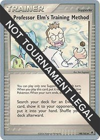 Professor Elm's Training Method - 2004 (Chris Fulop) 148/165 World Championship Decks Pokémon card