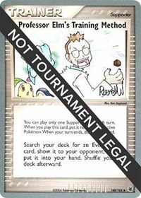 Professor Elm's Training Method - 2004 (Reed Weichler) 148/165 World Championship Decks Pokémon card