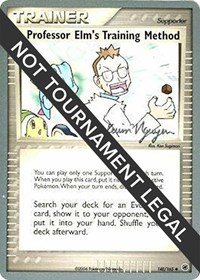 Professor Elm's Training Method - 2004 (Kevin Nguyen) 148/165 World Championship Decks Pokémon card