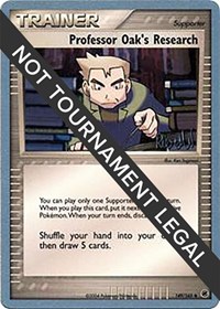 Professor Oak's Research - 2004 (Reed Weichler) 149/165 World Championship Decks Pokémon card