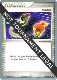 Switch - 2004 (Tsuguyoshi Yamato) 92/109 World Championship Decks Pokémon card