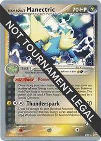 Team Aqua's Manectric - 2004 (Chris Fulop) 4/95