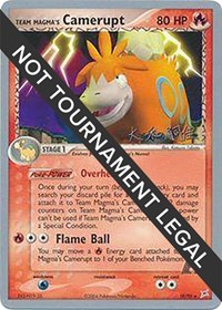 Team Magma's Camerupt - 2004 (Tsuguyoshi Yamato) 19/95