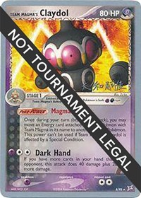 Team Magma's Claydol - 2004 (Tsuguyoshi Yamato) 8/95