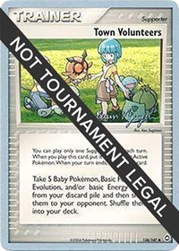 Town Volunteers - 2004 (Kevin Nguyen) 136/147 World Championship Decks Pokémon card