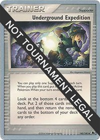 Underground Expedition - 2004 (Tsuguyoshi Yamato) 140/144 World Championship Decks Pokémon card
