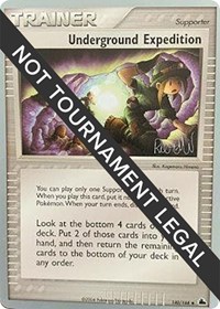 Underground Expedition - 2004 (Reed Weichler) 140/144 World Championship Decks Pokémon card