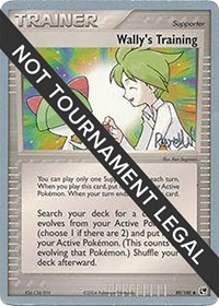 Wally's Training - 2004 (Reed Weichler) 89/100 World Championship Decks Pokémon card