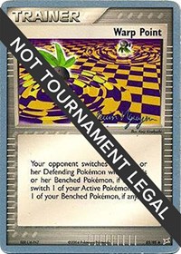 Warp Point - 2004 (Kevin Nguyen) 85/95 World Championship Decks Pokémon card