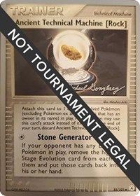 Ancient Technical Machine [Rock] - 2005 (Michael Gonzalez) 85/101 World Championship Decks Pokémon card
