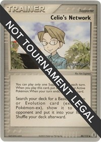 Celio's Network - 2005 (Michael Gonzalez) 88/112 World Championship Decks Pokémon card