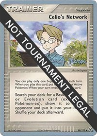 Celio's Network - 2005 (Jeremy Maron) 88/112 World Championship Decks Pokémon card