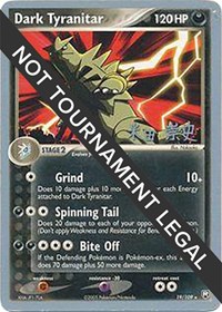 Dark Tyranitar - 2005 (Takashi Yoneda) 19/109