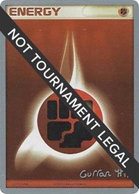Fighting Energy - 2005 (Curran Hill) World Championship Decks Pokémon card