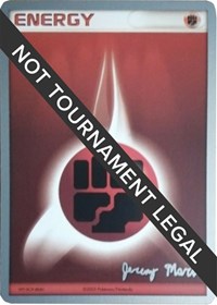 Fighting Energy - 2005 (Jeremy Maron) World Championship Decks Pokémon card