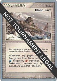 Island Cave - 2005 (Curran Hill) 89/101 World Championship Decks Pokémon card