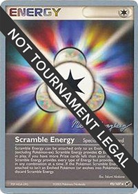 Scramble Energy - 2005 (Michael Gonzalez) 95/107 World Championship Decks Pokémon card