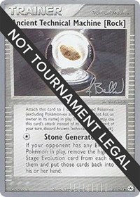 Ancient Technical Machine [Rock] - 2006 (Jimmy Ballard) 85/101 World Championship Decks Pokémon card