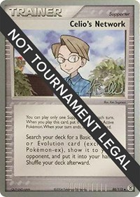 Celio's Network - 2006 (Jimmy Ballard) 88/112 World Championship Decks Pokémon card