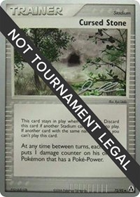 Cursed Stone - 2006 (Jason Klaczynski) 72/92 World Championship Decks Pokémon card