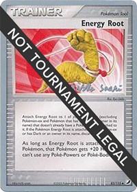 Energy Root - 2006 (Miska Saari) 83/115 World Championship Decks Pokémon card
