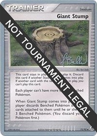Giant Stump - 2006 (Jimmy Ballard) 75/92 World Championship Decks Pokémon card