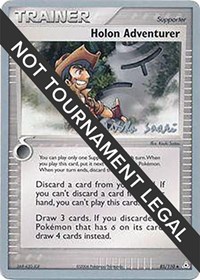 Holon Adventurer - 2006 (Miska Saari) 85/110 World Championship Decks Pokémon card