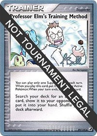 Professor Elm's Training Method - 2006 (Jimmy Ballard) 89/115 World Championship Decks Pokémon card