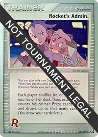 Rocket's Admin. - 2006 (Jimmy Ballard) 86/109 World Championship Decks Pokémon card