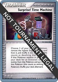 Surprise! Time Machine - 2006 (Jimmy Ballard) 91/109 World Championship Decks Pokémon card