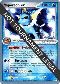 Vaporeon ex - 2006 (Jimmy Ballard) 110/113